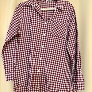 Long sleeve flannel button down